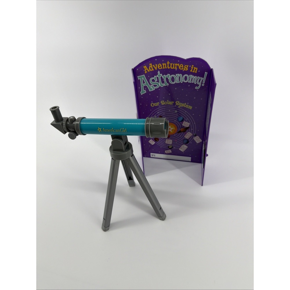 2017 AMERICAN GIRL SCIENCE FAIR SET WITH‎ TELESCOPE FOR 18" LUCIANA DOLL